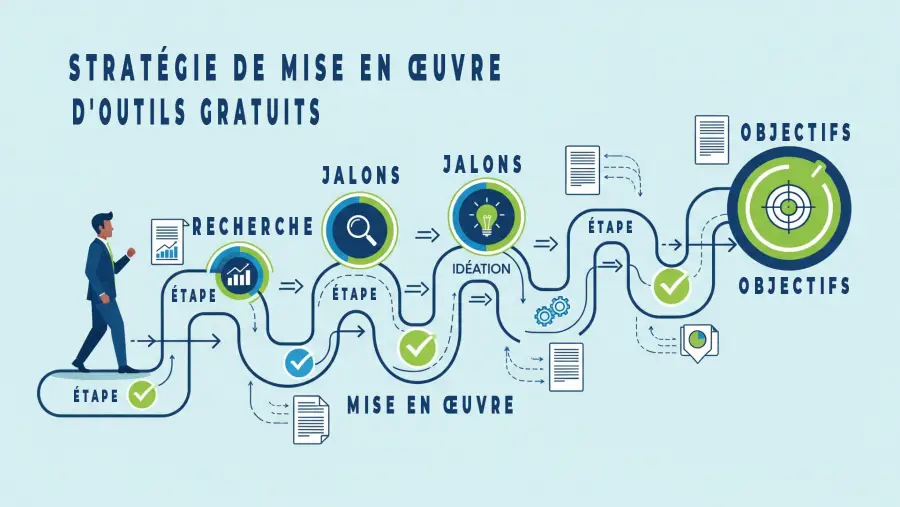 Stratégie de mise en œuvre des outils gratuits – WalisMarketing